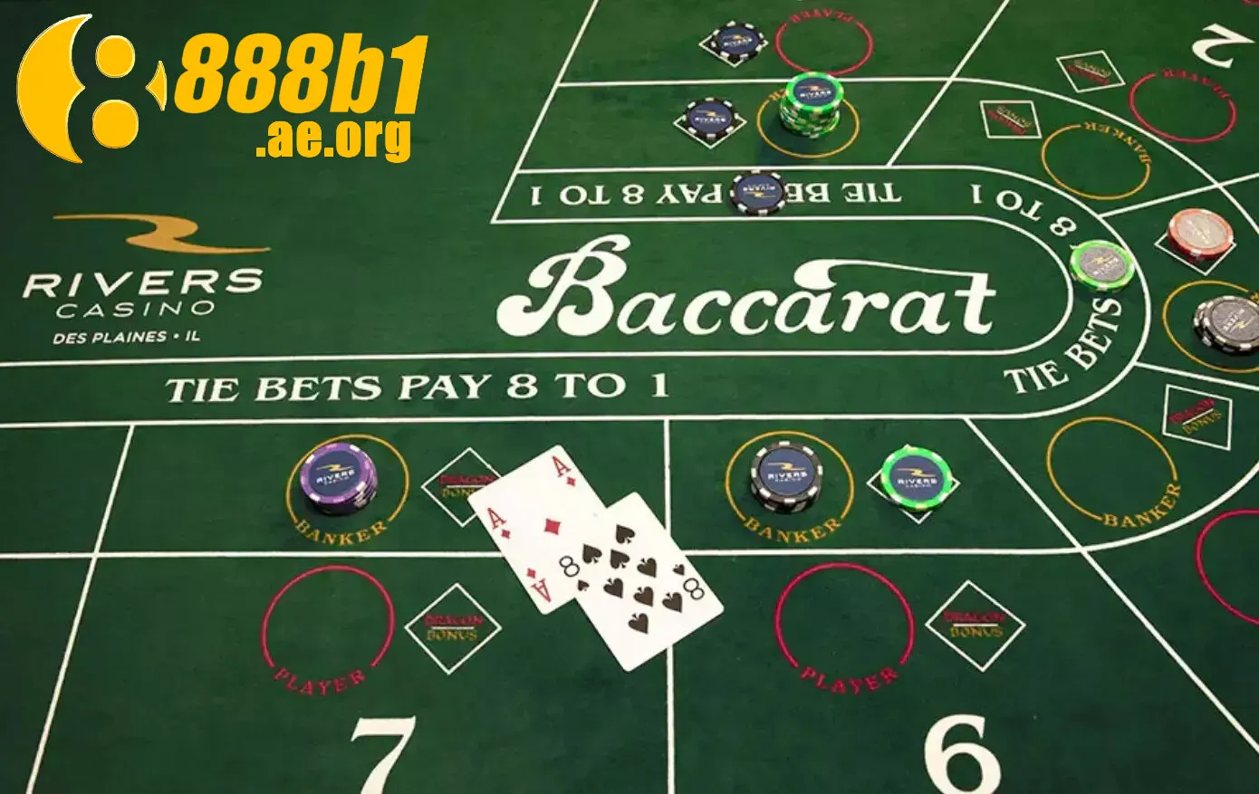 Trải nghiệm chia bài trực tiếp cùng dealer tại Baccarat 888b