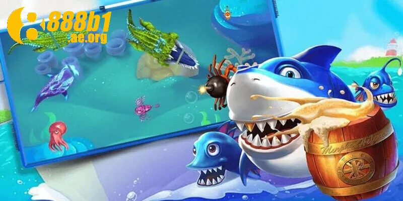Thế giới đại dương rực rỡ trong Bắn Cá Đại Dương 888b