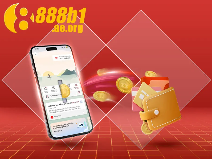 Các phương thức nạp tiền hiện đại tại 888b