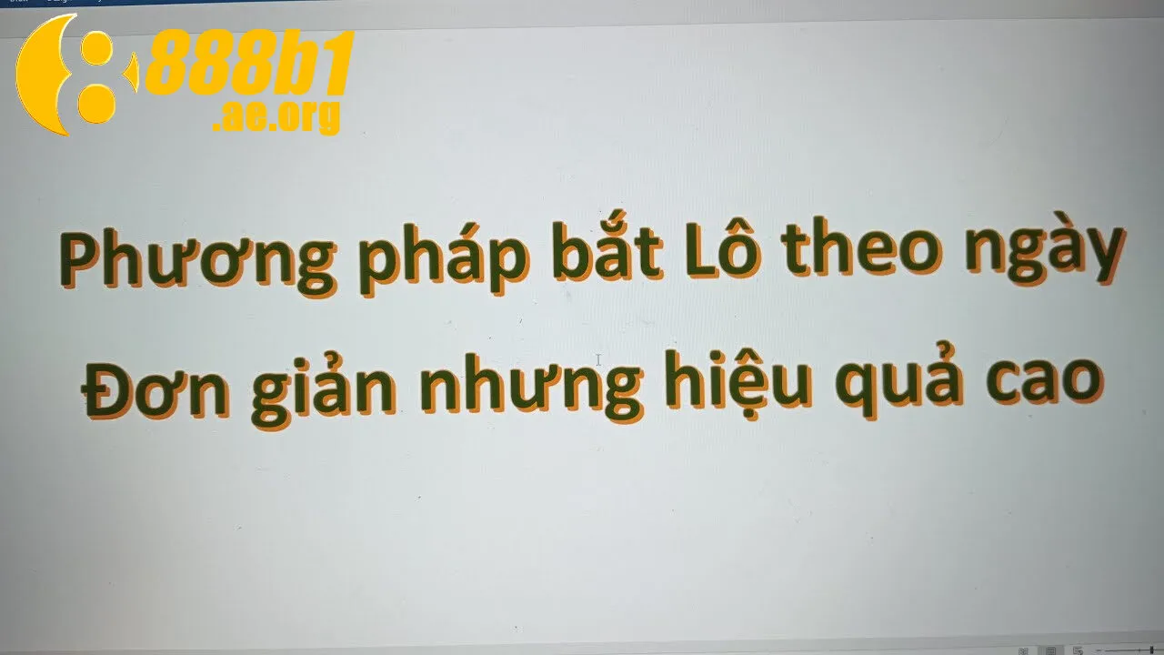 Mô tả giao diện và tính năng hỗ trợ bắt lô 1 ngày tại 888b